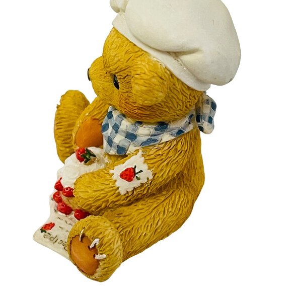 Enesco Cherished Teddies "Matthew" Figurine - Hand-Painted Collectible Bear Baki - Picture 8 of 8